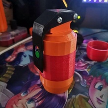 lumière grenade v1 gadget airsoft 3d print model - Mito3D