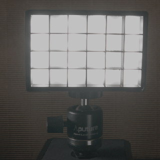 lumière grille aputure mc vidéo caméra équipement 3d print model - Mito3D