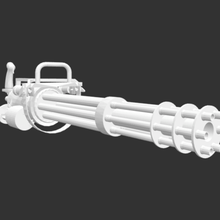 light minigun game cool weapon 3d print model - Mito3D