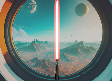 ışık kılıç Sanat ışın kılıcı star savaşlar anakin gökyüzü gezgini Darth Vader obi bitik Kenobi klonlar droidler 3d print model - Mito3D