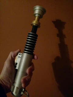 luz sabre Lucas rotj Skywalker Retorna Jedi Estrela guerras adereços 3d print model - Mito3D