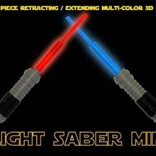 light saber mini - ogni fan di star wars ha bisogno uno gioco oggetti scena le guerre vader starwars stella skywalker scifi sci-fi sabre sciabola r2d2 film luce jedi divertente impero droid della morte darth darthvader da collezione c3po c3p0 android 3d print model - Mito3D