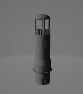 luce mare Torre supporto Stampa posto 3d print model - Mito3D