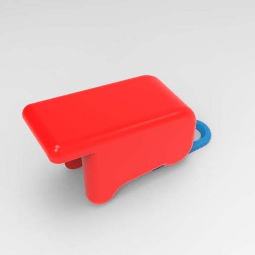 light switch cover battery guard household_supplies 3D print model - Mito3D