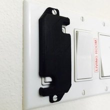 light switch guard home decora 3d print model - Mito3D