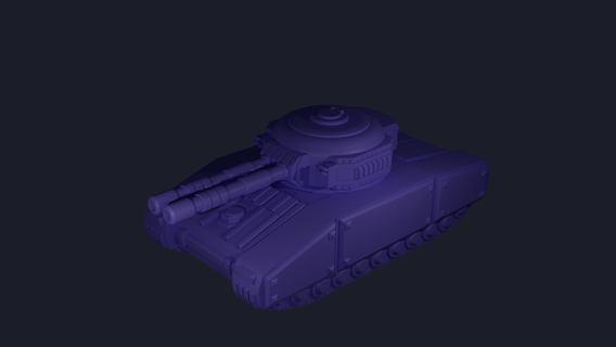 luz tanque tomada mk1 sci fi jogos guerra battletech scifi 10mm 6mm terreno jogo 3d print model - Mito3D
