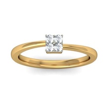 ışık ağırlık Hanımlar yüzük 004 mücevher takı altın gümüş yazdırılabilir elmas nişan düğün taşlar 3 boyutlu cnc KADIN Hanım Aşk platin sevgili yüzükler 3d print model - Mito3D
