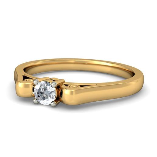 ligero peso señoras anillo 007 joya joyería oro plata imprimible diamante compromiso Boda gemas 3d cnc mujer dama amor platino enamorado anillos 3D print model - Mito3D