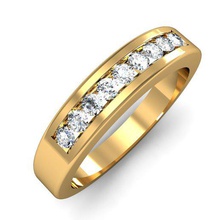 light weight ladies ring 021 jewel jewellery jewelry gold silver printable diamond engagement wedding gem marriage jewells cnc women lady love platinum valentine 3d print model - Mito3D