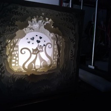 caja de luz art 3d print model - Mito3D