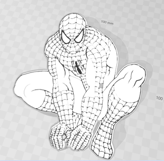 lightbox spiderman 3d print model - Mito3D