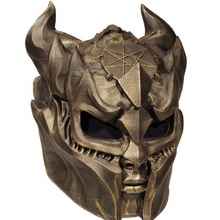 iluminador casco varios la música de banda el cara completa cabeza deidad oro dios traje cosplay larp 3d print model - Mito3D