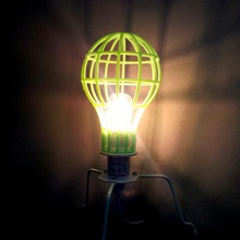lightbulb mesh lampshade home 3d print model - Mito3D