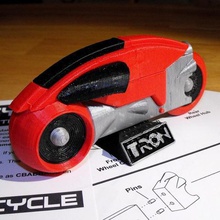 lightcycle-Modell-kit Spiel Fahrrad - Spielzeug tron Fahrzeuge 3d print model - Mito3D