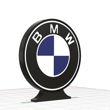 lighted bmw lamp 3d print model - Mito3D
