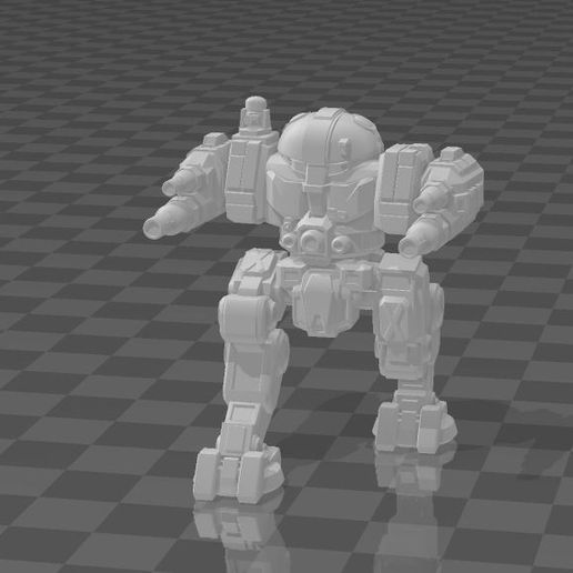 lighter boy jogos 6mm americano mecha guerra 3D print model - Mito3D