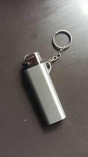 Feuerzeug Schlüsselring unterstützt porta 3d print model - Mito3D