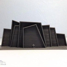 lightfield building architecture 3d print model - Mito3D