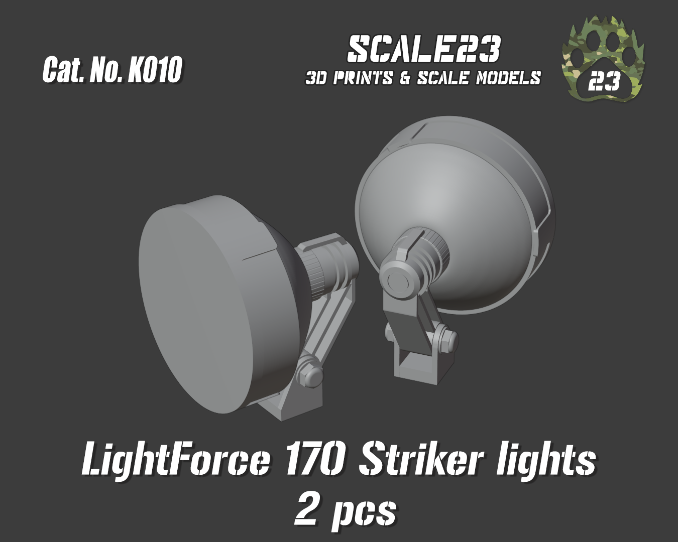 lightforce striker halogen 3D print model - Mito3D