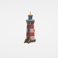 lighthouse architecture 3d print model - Mito3D