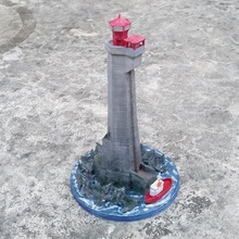 lighthouse home sea ocean sailor decoration trinket model 3d print model - Mito3D