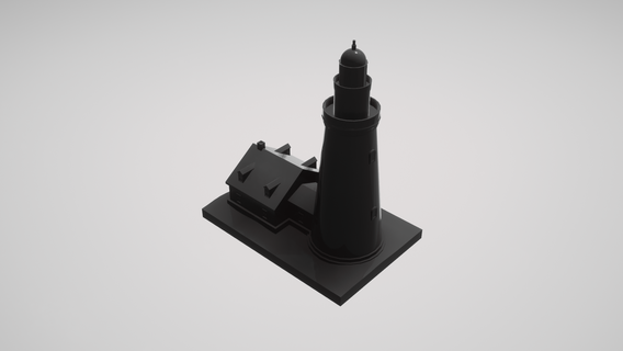 lighthouse 2 3d print model - Mito3D
