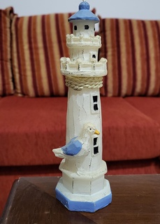Leuchtturm Möwe Skulptur Scan 3d print model - Mito3D