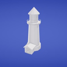 lighthouse architecture 3d print model - Mito3D