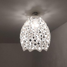 apparecchio di illuminazione a plafoniera art il soffitto la lampada mostra deco 3d print model - Mito3D