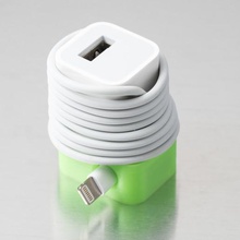 lightning Kabel wickeln gadget Handy wrap Draht usb Blitz - Anschluss Ladegerät apple 3d print model - Mito3D