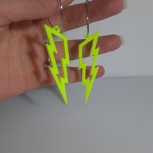 Blitz Ohrring Schmuck Strahl steht Juwel 3d print model - Mito3D