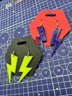 lightning earrings keychain charm hallowen pack peterpan tinkerbell 3d print model - Mito3D