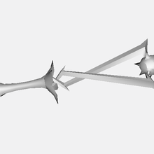 lightning rod legend zelda breath wild sword wii 3d print model - Mito3D