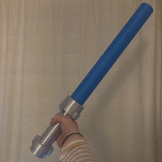 ışın kılıcı star savaşlar Yıldız Savaşları bıçak ağzı kabza ışık kılıç mavi kırmızı 3d print model - Mito3D