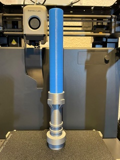 lightsaber laser sword star wars jedi sith 3d print model - Mito3D