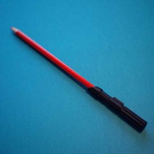 Lichtschwert-Bleistift-extender tool darth vader Bleistift-Halter skywalker starwars star wars 3d print model - Mito3D