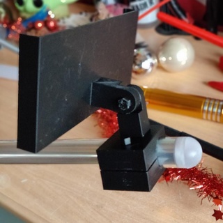 sable luz selfie palo 3d print model - Mito3D
