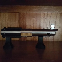 lightsaber semplice stand sia graflex standard 40mm sciabole vari spada laser rotj sabbia di star wars 3d print model - Mito3D