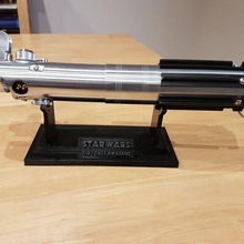 lightsaber stand art display star wars models 3d print model - Mito3D