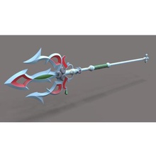 lightscale trident game legend zelda fantasy weapon replica cosplay 3d print model - Mito3D