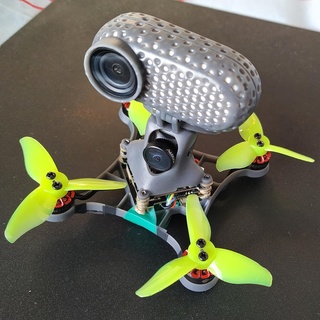 lightweight case - insta360 go 2 tiny whoop drone insta 360 go2 micro fpv first person view light weight hobby diy 3d print model - Mito3D
