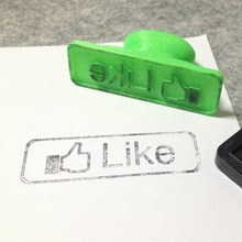 like stamp tool facebook 3d print model - Mito3D
