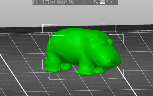 lil' hippo egypt 3d print model - Mito3D
