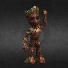 lil baby groot various babygroot guardians guardiansofthegalaxy marvel hero cute 3d print model - Mito3D