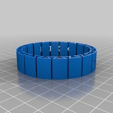 p'tit nate bijoux personnalisé bracelets 3d print model - Mito3D