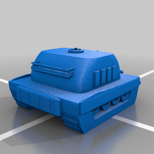 pequeño tanque boi abrams chibi lindo Irak m1a1 m1abrams mario mini miniatura guerra juego ww2 vehiculos 3d print model - Mito3D