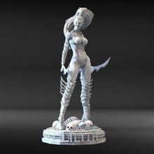 Lilith Arte 3d impresión mujer w40k anades martillo guerra 3d print model - Mito3D