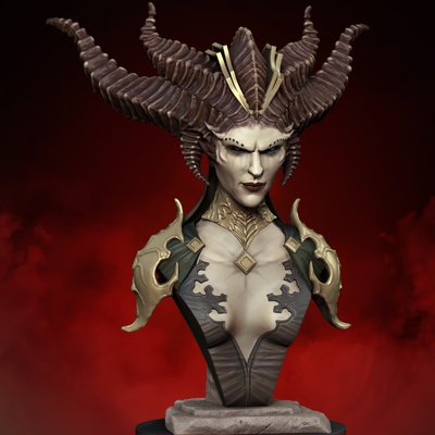 lilith diablo iv fracasso jogos diabloiv nevasca 3d print model - Mito3D