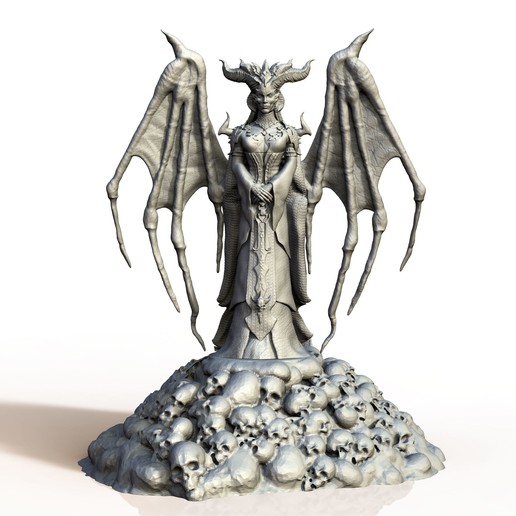 lilith diablo art devil game demon 3D print model - Mito3D