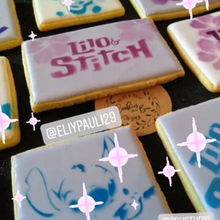 lilo & stitch stencil art movie cakes cookies 3d print model - Mito3D